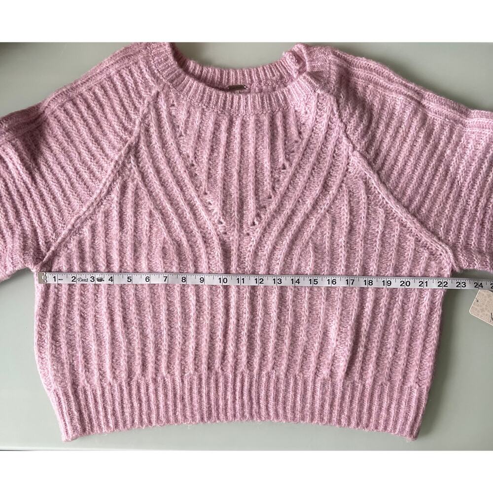 New Free People Carter Pullover in Moonlit Orchid Women's Size M - Picture 11 of 11
